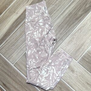 lululemon athletica Wunder Under Pink Patterned Leggings